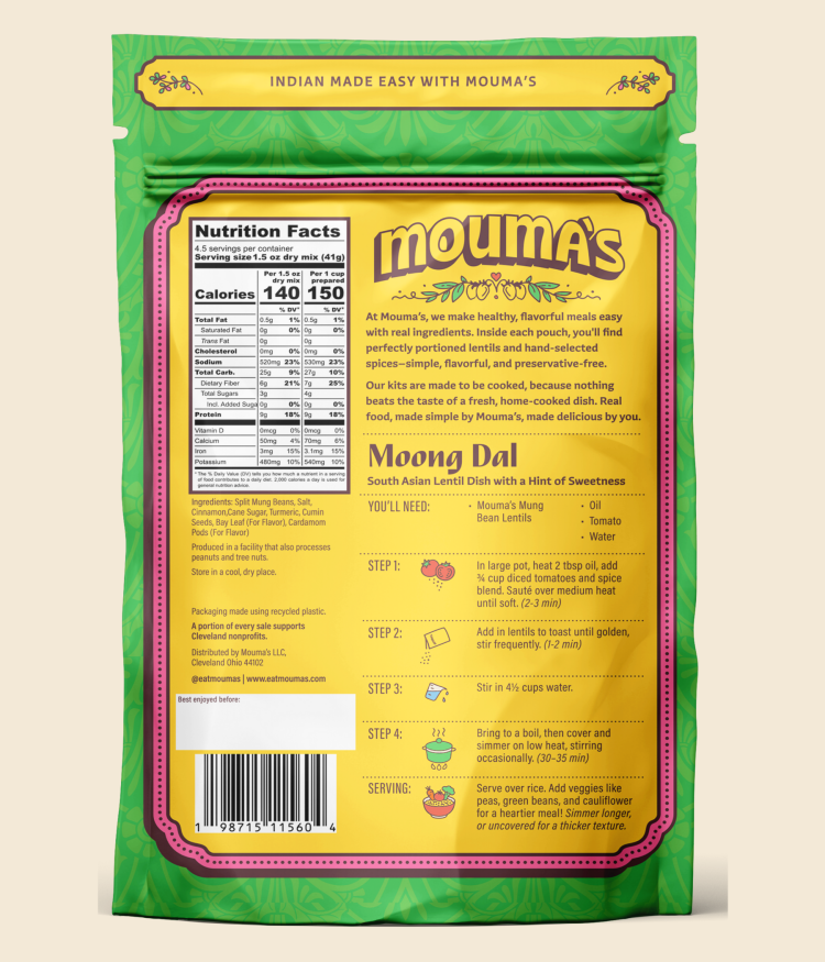 Mung Bean Lentils - Moong Dal - 3 Pack - Image 3